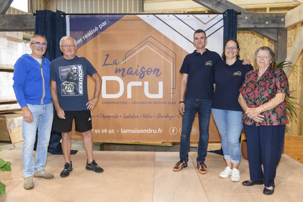 L'équipe Dru ancienne et nouvelle génération